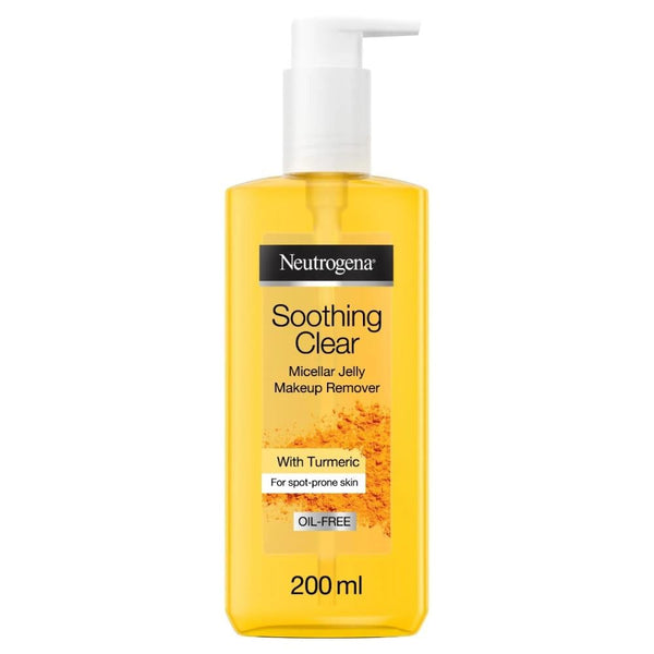 Micellar Jelly Makeup Remover Soothing Turmeric Formula Neutrogena 200ml