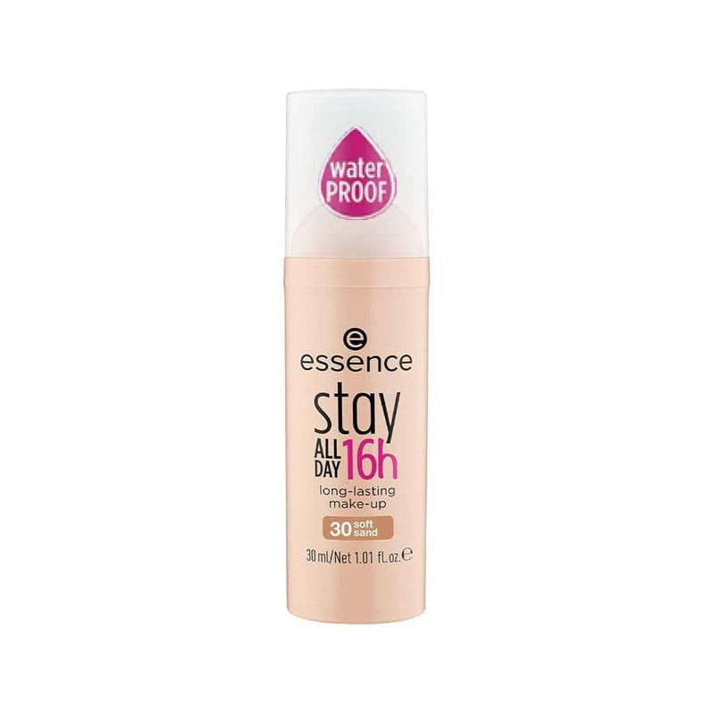 Best Lightweight Foundation Stay All Day 16H Long-Lasting Essence 30 Soft Sand 30ml