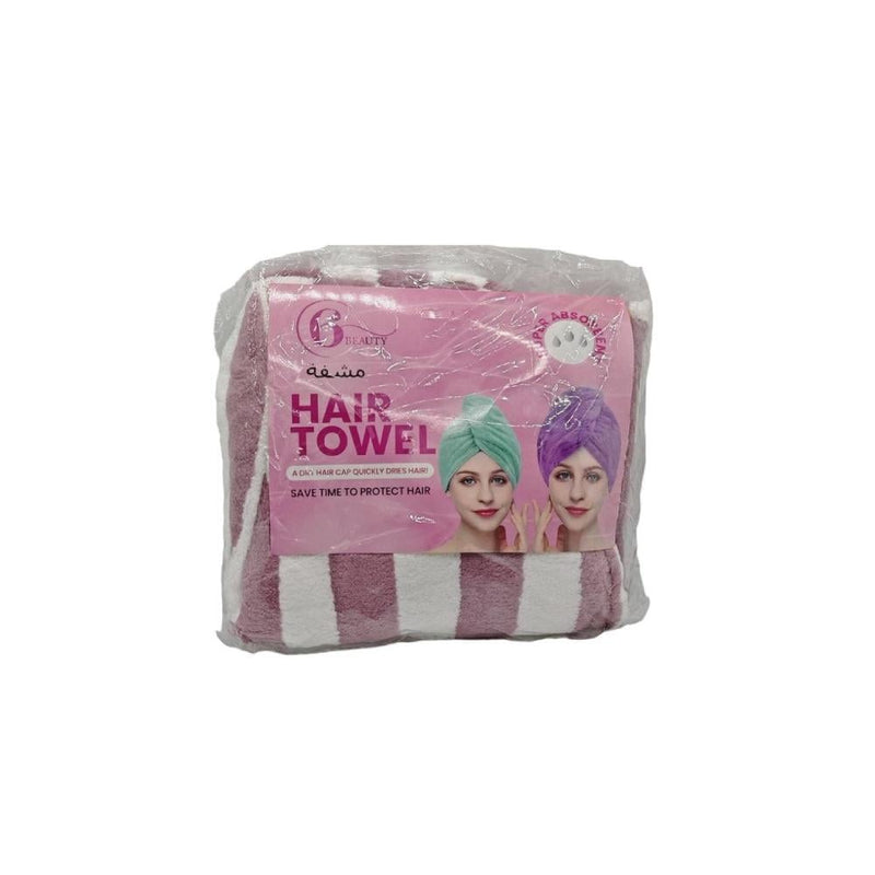 6Beauty Hair Drying Towel Absorbent Hair Cap Quick-Dry Material