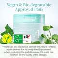 Numbuz:n No. 1 Toner Pads with Centella Asiatica for Sensitive Skin, 190ml