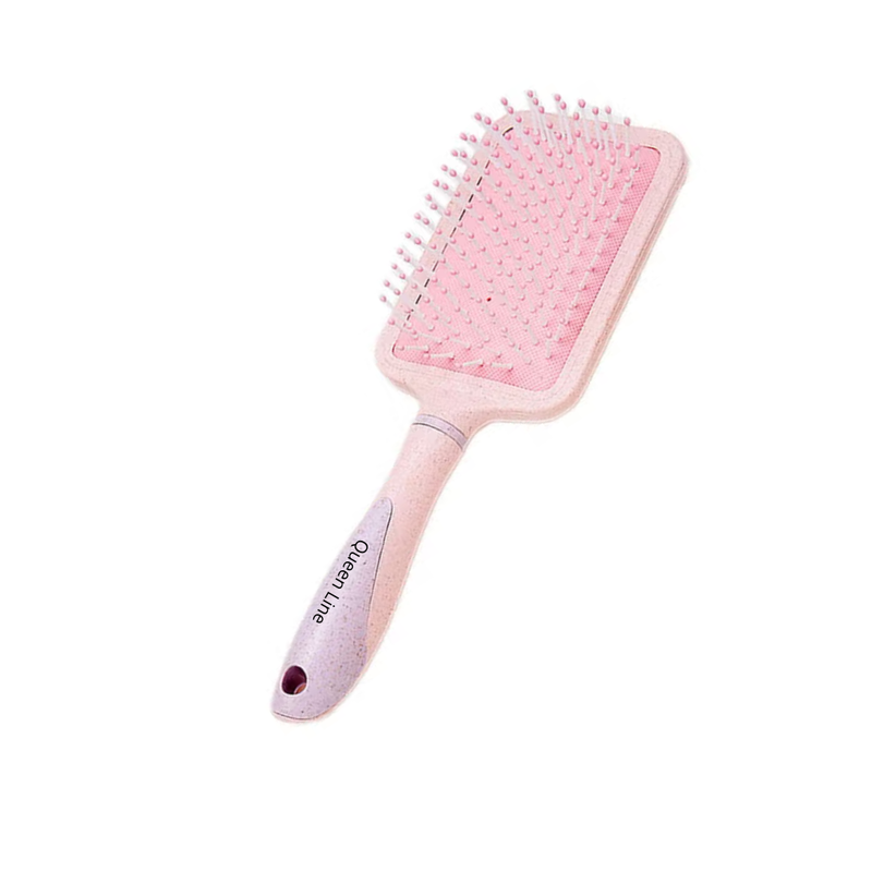 Queen Line 2014 Detangling Hairbrush with Flexible Bristles