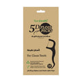 FiveD 5d White Plus Dental Floss Toothpicks Biodegradable 50 Count