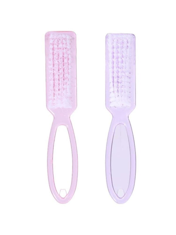Best Nail Brush for Cleaning Flexible Bristles Salon System 2-Piece