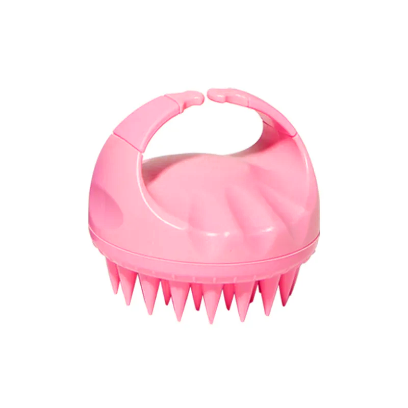 Queen Line Shampoo and Oil Dispensing Brush Scalp Massager GNR-2021