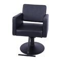 Salon System Chicago Style Black Cutting Chair - Model 2025
