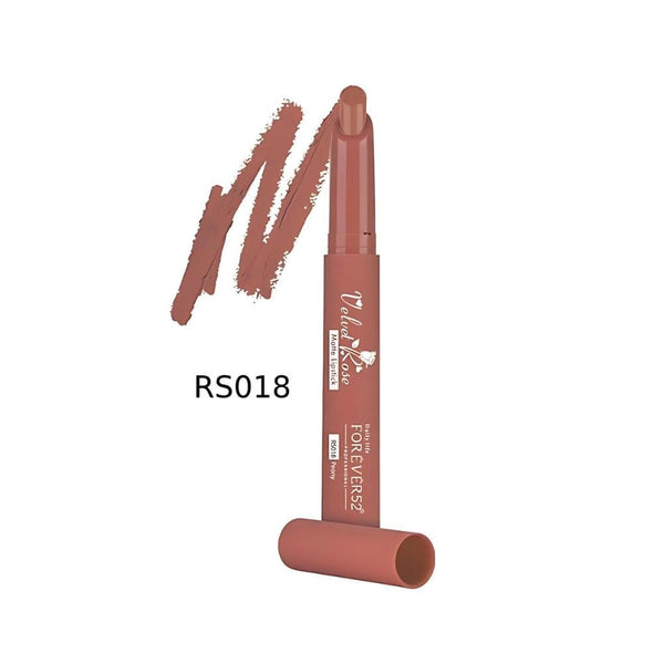 Make Over 22 Velvet Rose Matte Lipstick Peony RS018 Waterproof