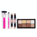 Revolution Contour Kit 5-Piece Set with Cream Stick, Contour Pencil, and Brushes