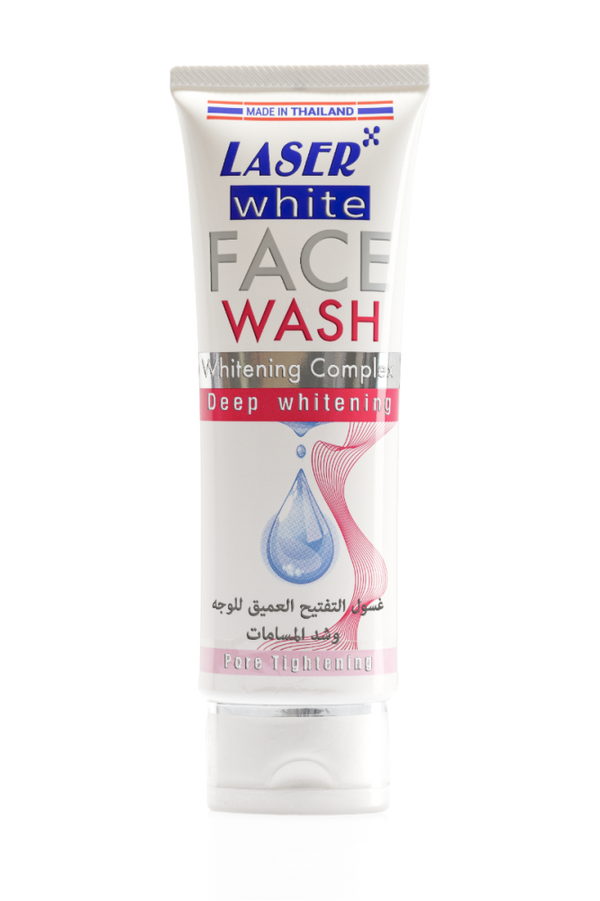 Shop Face Wash Deep Cleansing Pore Refining Brightening Formula Laser White 100m