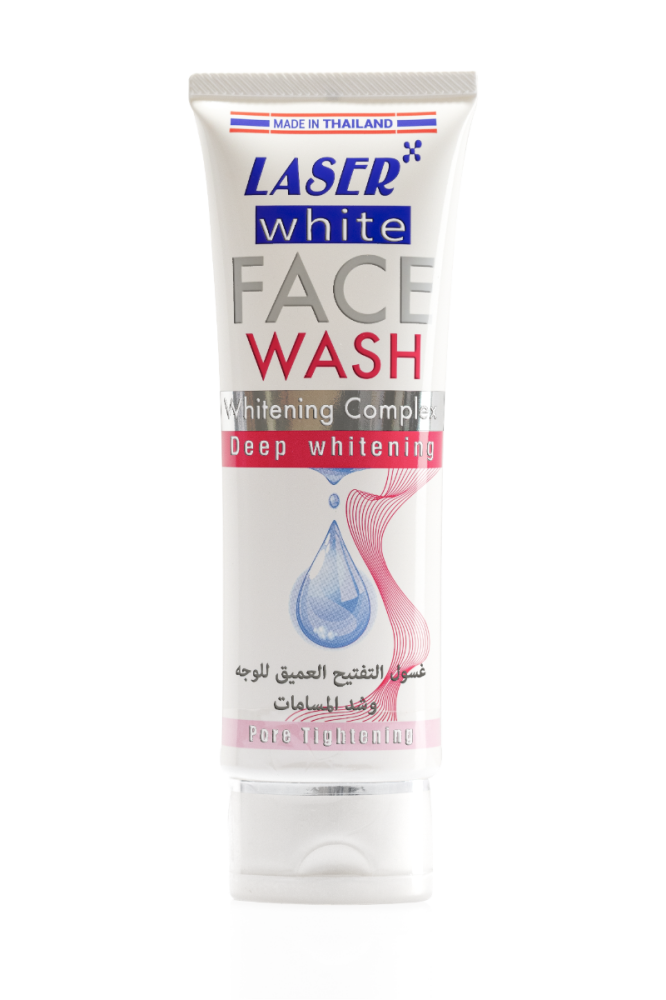 Shop Face Wash Deep Cleansing Pore Refining Brightening Formula Laser White 100m