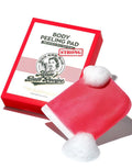 Exfoliating Shower Gloves Body Scrub Dead Skin Removal Mom's Bath Recipe Red