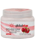 Face and Body Scrub Pomegranate Exfoliating Global Star 500ml