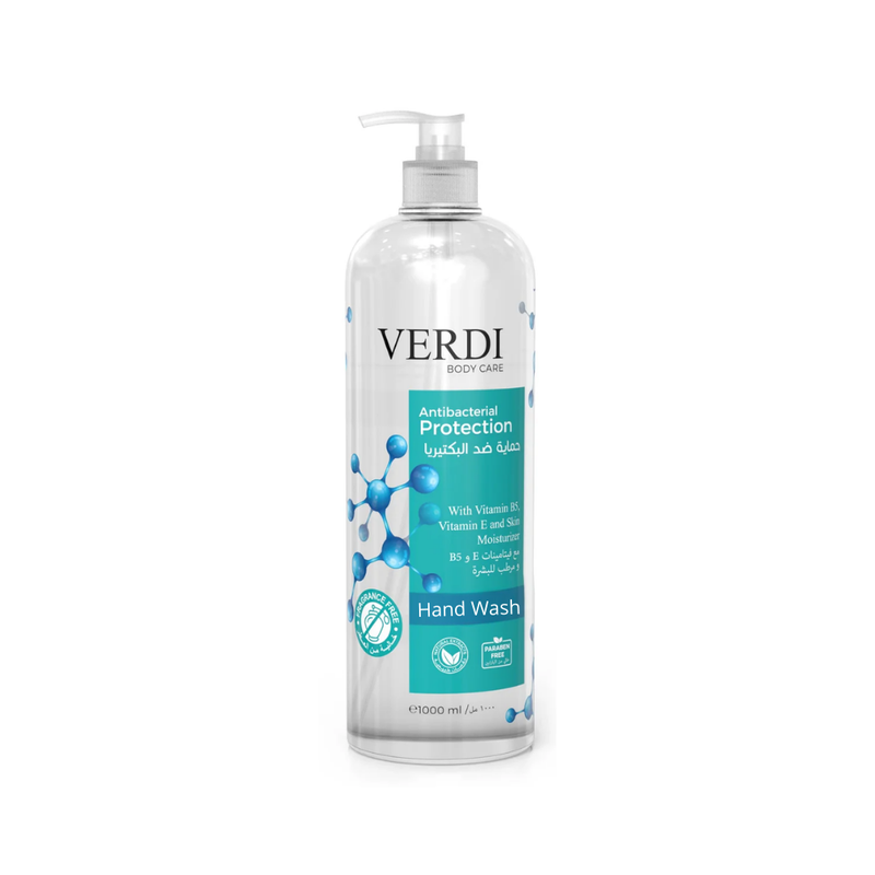 Verdi Antibacterial Hand Wash, Moisturizing Formula, 1000ml