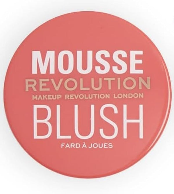 Mousse Blusher Grapefruit Coral Lightweight Formula Revolution 10g