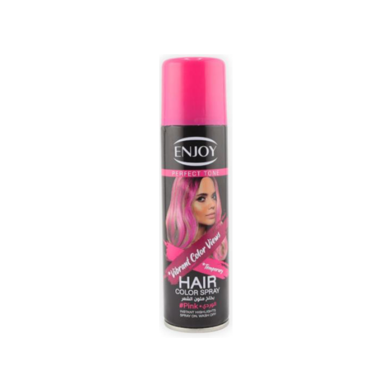 Enjoy Temporary Hair Color Spray Purple Root Coverage 150ml