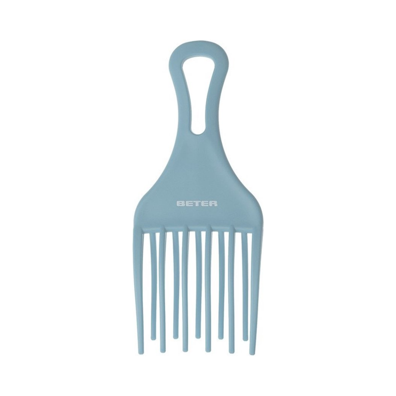 Beter Curly Hair Comb with Wavy Pins, Made from Recycled Plastic, 17cm