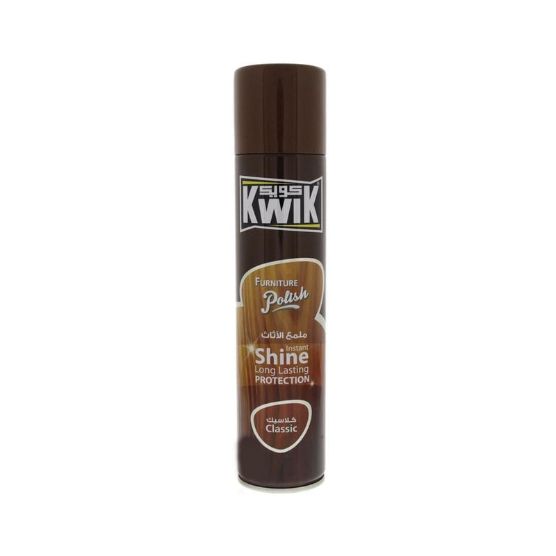 Furniture Polish for Wood Classic Shine Kwik 300ml