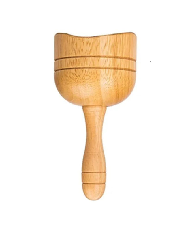 Salon System Natural Wood Massager - Relaxation and Muscle Pain Relief