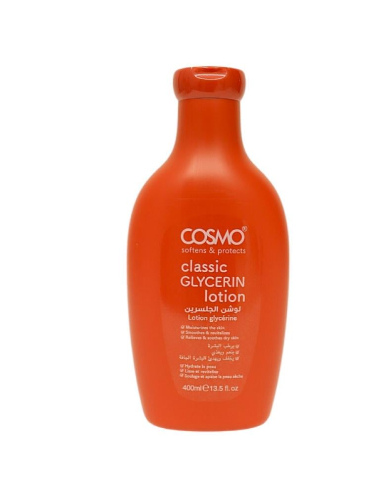 Glycerin Body Lotion for Dry Skin Classic Hydration Cosmo 400ml