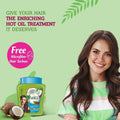 Coconut and Castor Hair Oil Treatment Volume and Epaisseur Vatika 500g