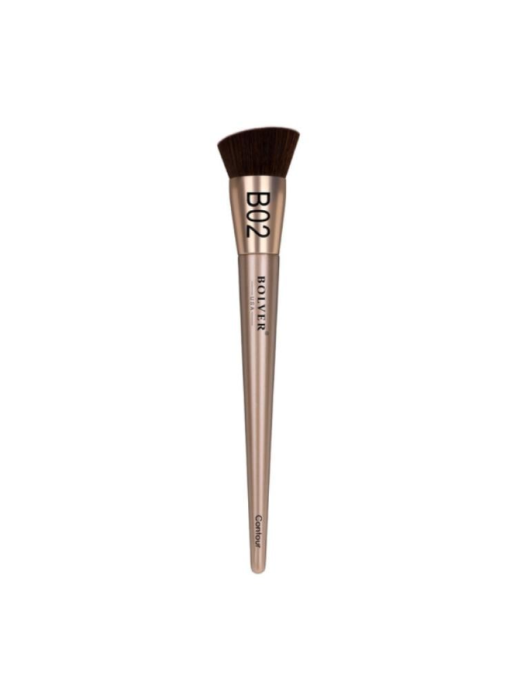 Contour Blending Brush Precision Cream Application Bolver B02 1 Piece