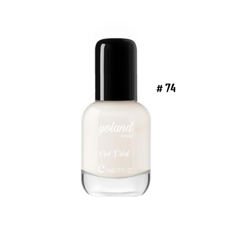 Yolande Beauty Nail Polish 74 Quick-Drying Glossy Finish
