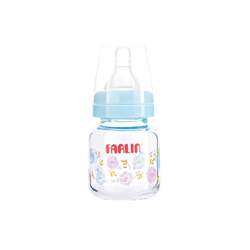 Farlin Baby Bottle with Anti-Colic Silicone Nipple, 60ml, Newborn