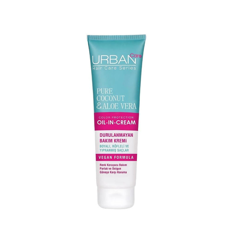 Urban Care Color Protection Cream with Coconut Oil & Aloe Vera, 150ml