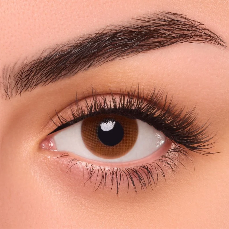 Daily Contact Lenses Sandy Natural Colour Non-Prescription FreshEase 1 Pair