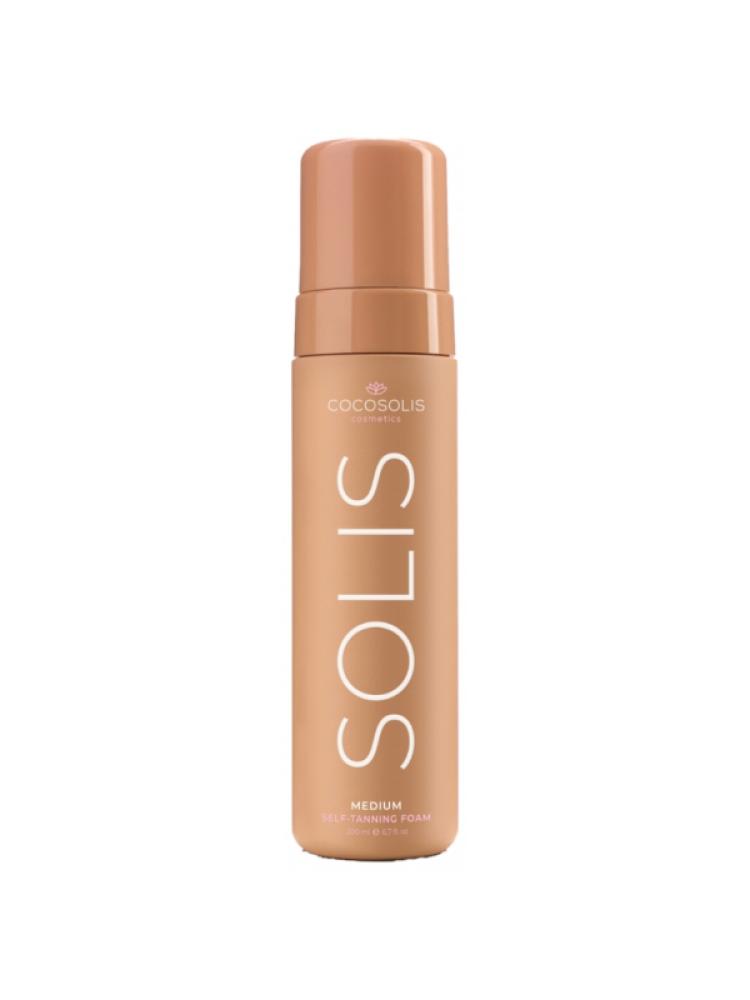 Cocosolis Solis Medium Self Tanning Foam - 200ml, Tropical Scent