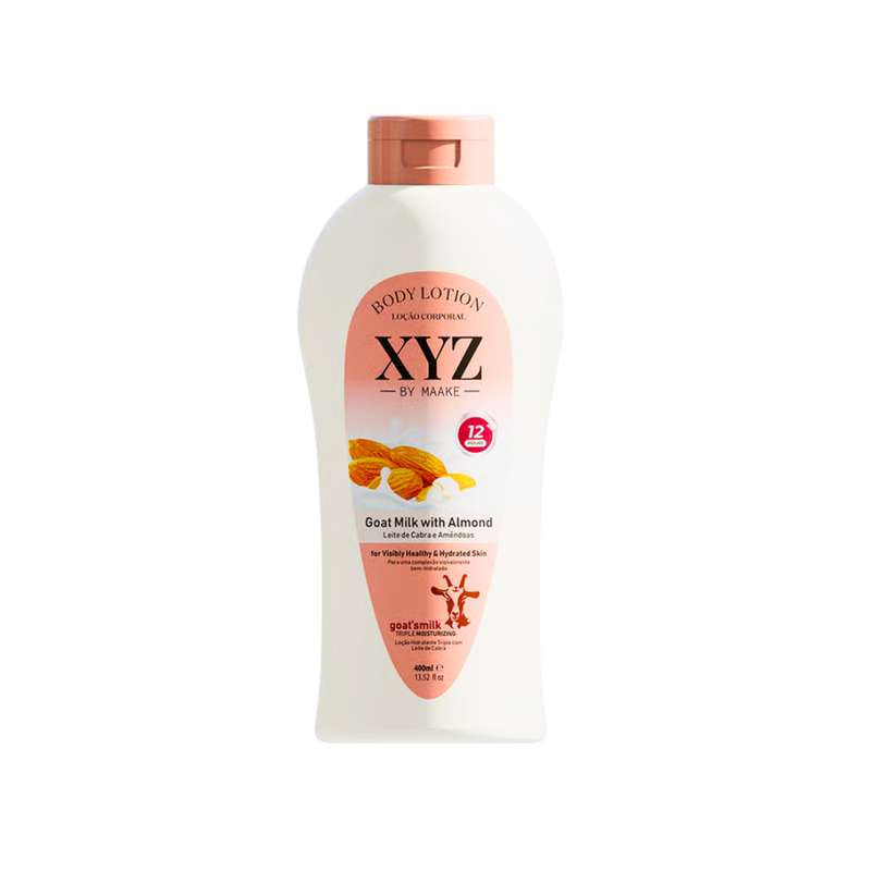 Body Blendz Goat Milk and Almond Body Lotion, Dry and Sensitive Skin, 400ml
