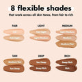 Liquid Glow Illuminator Radiant Facial Filter Medium Tan elf 30ml