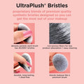 Mini Travel Makeup Brush Set Portable 10 Piece Kit Real Techniques