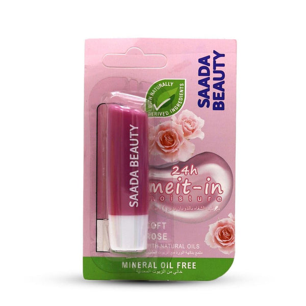 Hydrating Lip Balm Soft Rose Saada Beauty 4.8g
