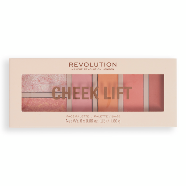 Blush Palette Pink Energy Cheek Lift Palette Revolution 15g
