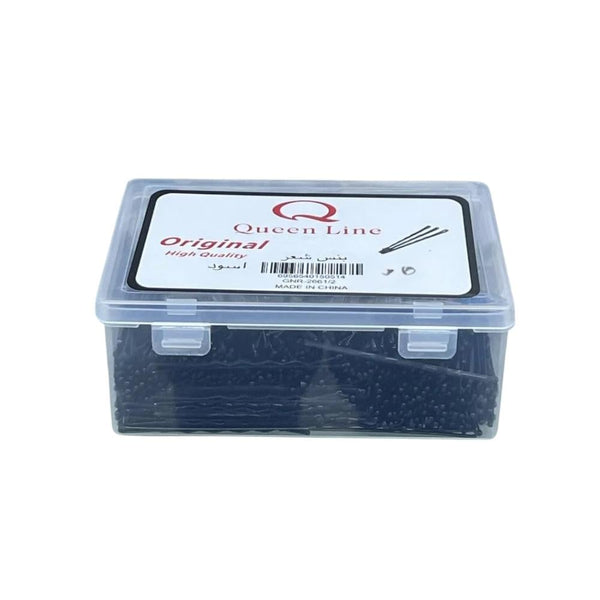 Queen Line Medium Hairpins Black 1 kg