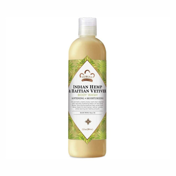 Nubian Heritage Hemp Body Wash with Shea Butter & Neem Oil, 384ml