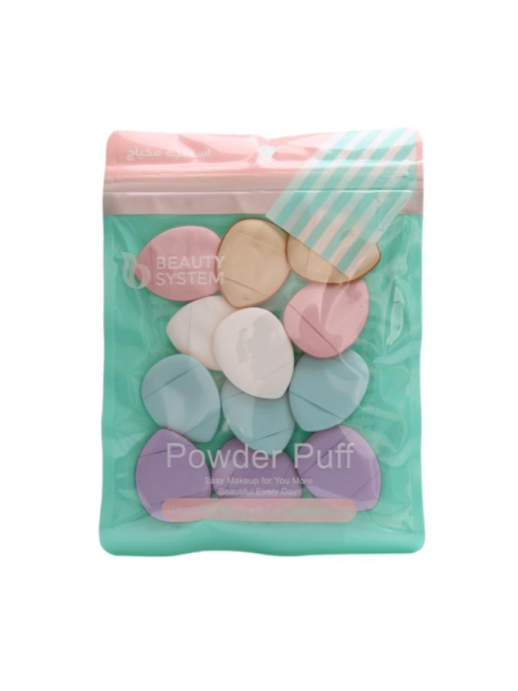 Beauty System Makeup Sponge Set - 12 Pieces