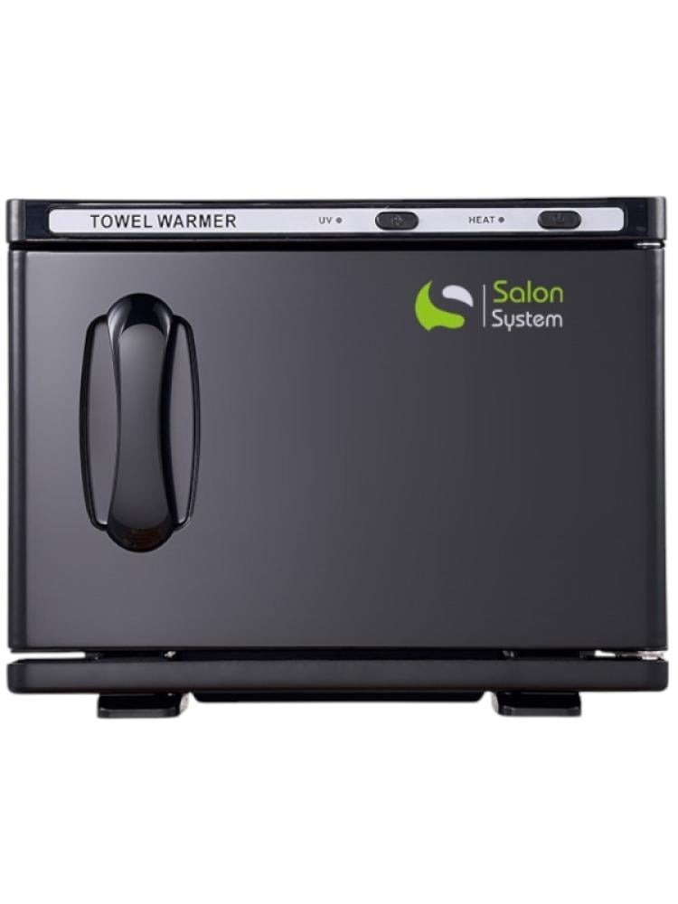 Salon System Automatic Towel Warmer and UV Sterilizer, Black