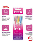 Feather Piany Razor Facial Hair Removal for Sensitive Skin 3pcs