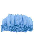Disposable Hair Caps Blue Salon System 100 Pcs