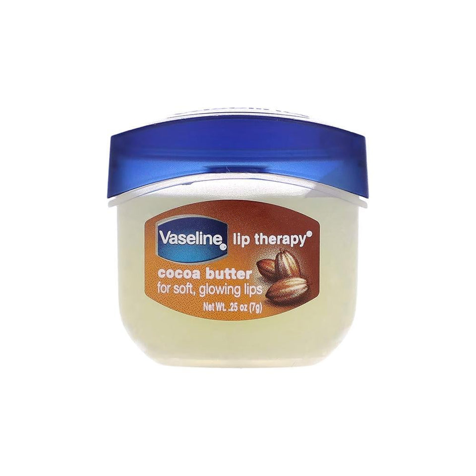 Vaseline Lip Therapy Cocoa Butter Lip Balm for Dry Lips 7g