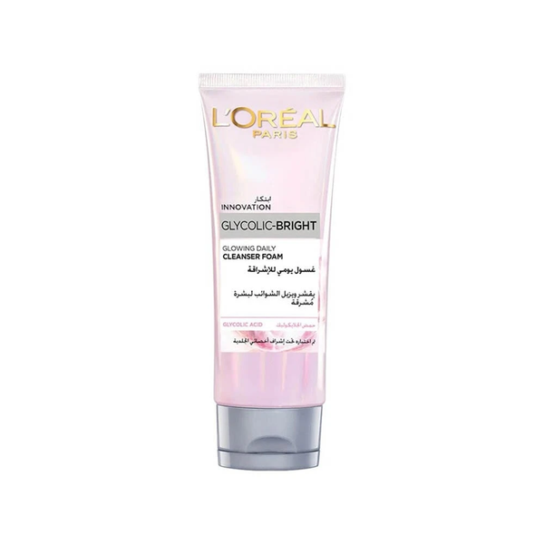 L'Oreal Paris Glycolic Acid Daily Cleansing Wash, Pore Refining, 100ml