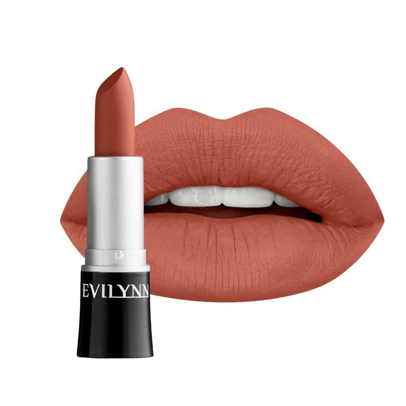Eveline Creamy Matte Lipstick, Long-Lasting Lip Color, Shade 15
