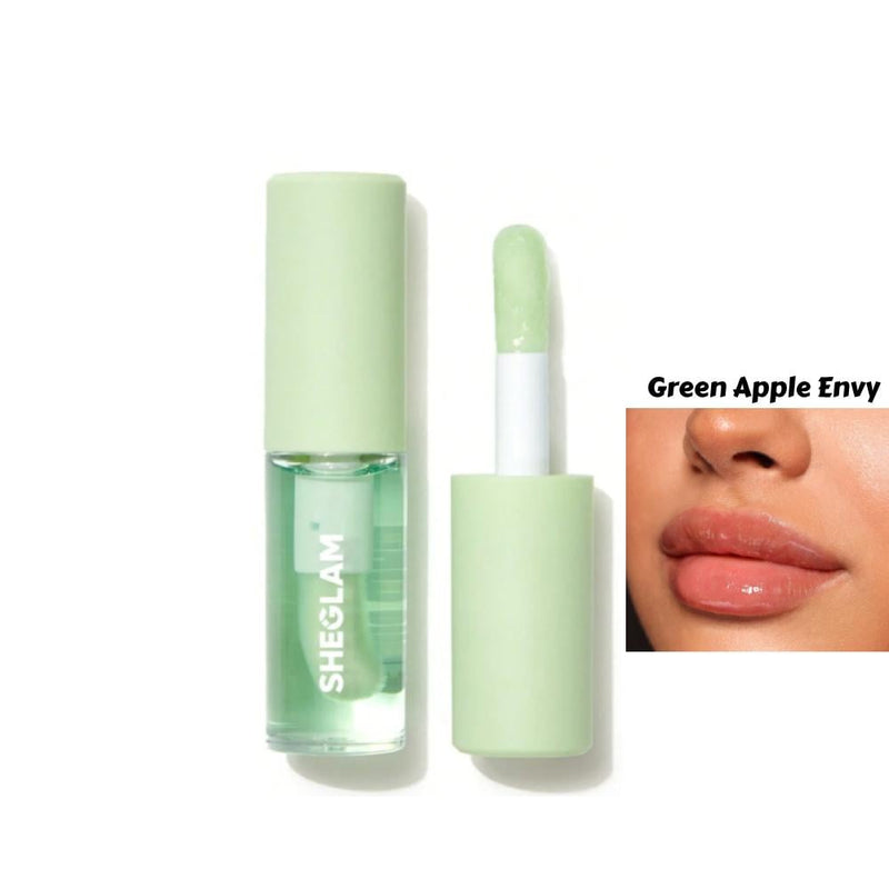 Sheglam Jelly Wow Moisturizing Lip Oil Apple Green 6g
