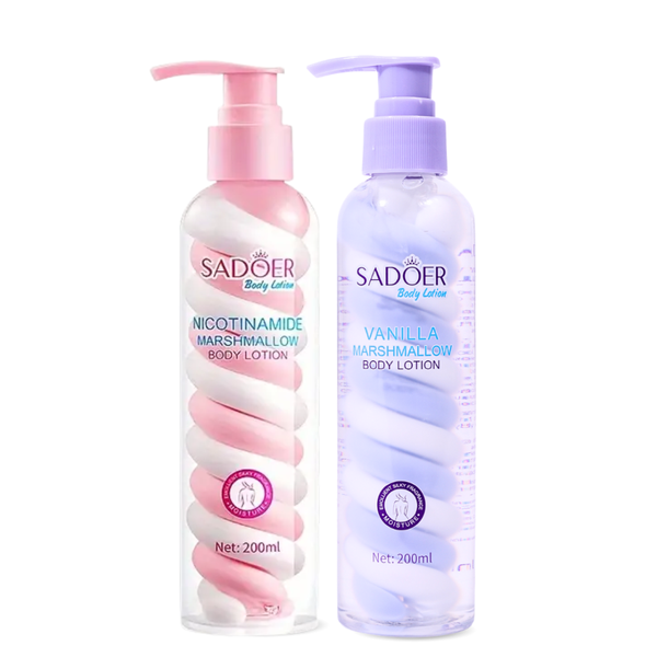 Beauty System Vanilla Marshmallow Niacinamide Lotion Set - 200ml