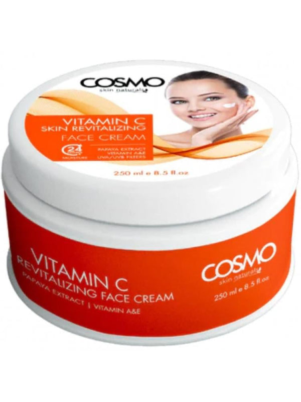 Cosmo Vitamin C Face Cream - Brightens & Hydrates - 250ml