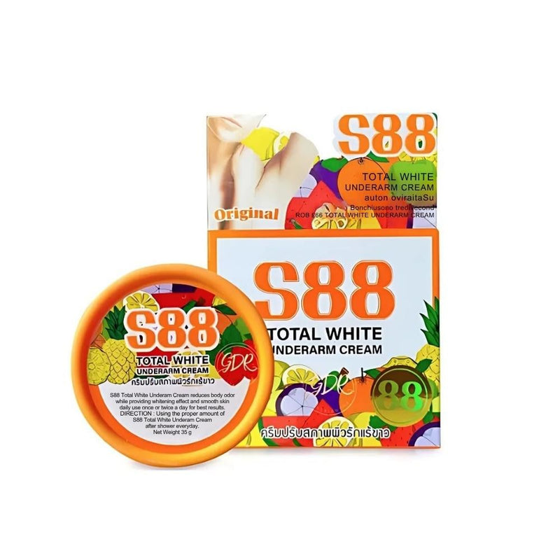 Total White S88 Underarm and Inner Thigh Whitening Cream 30g