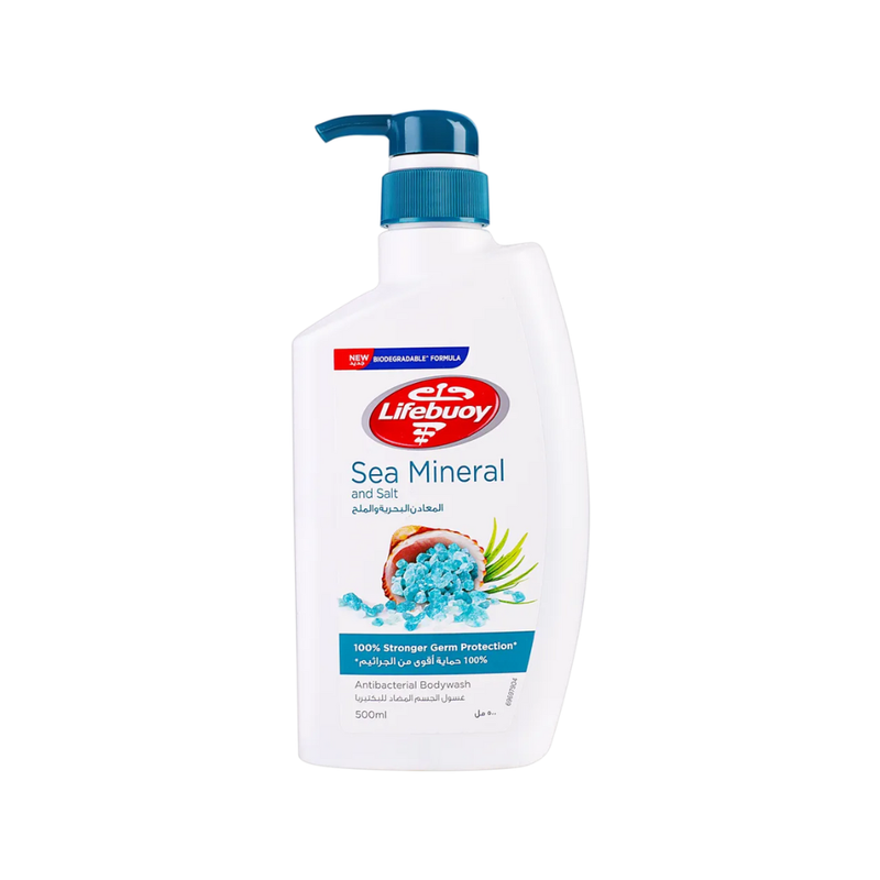Lifebuoy Body Wash Sea Minerals and Salt, 500 ml