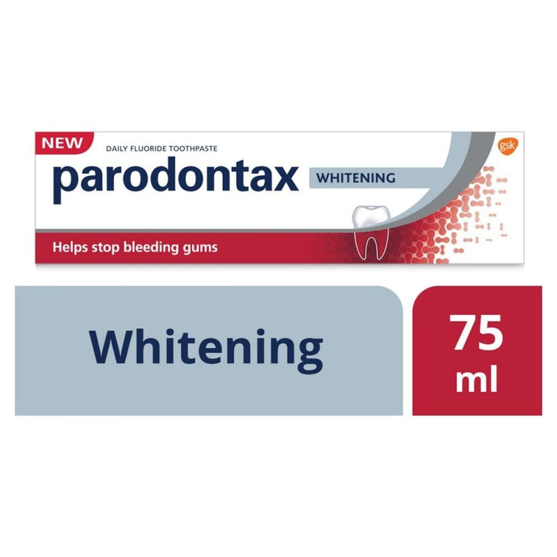 Gentle Whitening Toothpaste Stain Removal Mineral Salts Parodontax 75ml