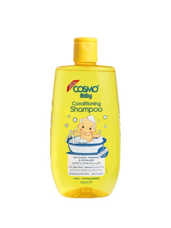 Best Baby Shampoo No Tears Aloe Vera Vitamin E Cosmo 500ml
